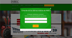 Desktop Screenshot of inbec.org.mx